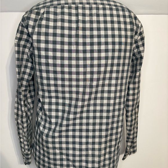 J CREW Men’s Blue Plaid Button-up - Small - Picture 2 of 4